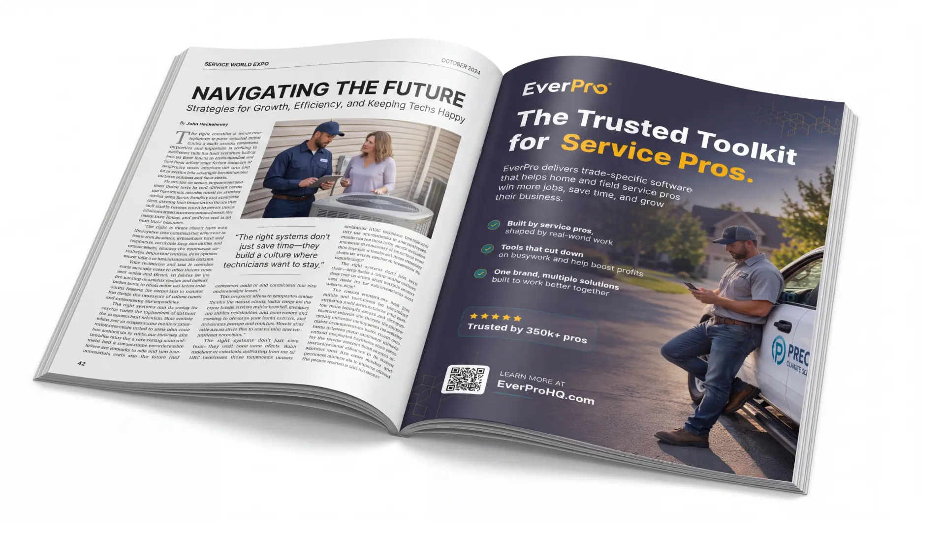 Magazine advertising