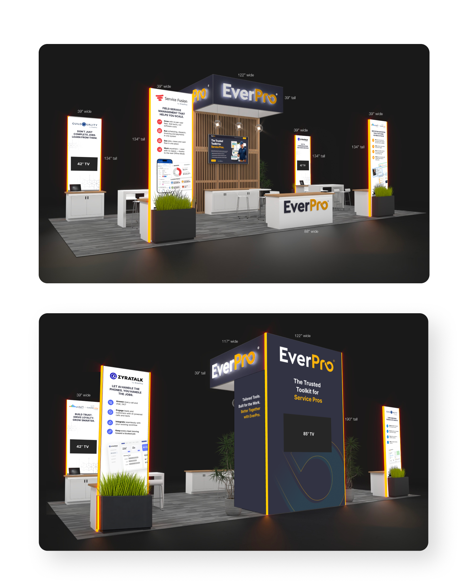 Tradeshow booth